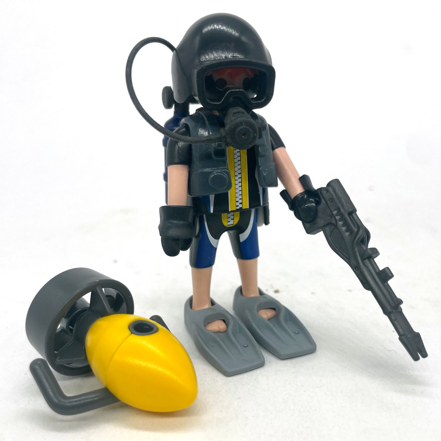 playmobil plongeur police intervention