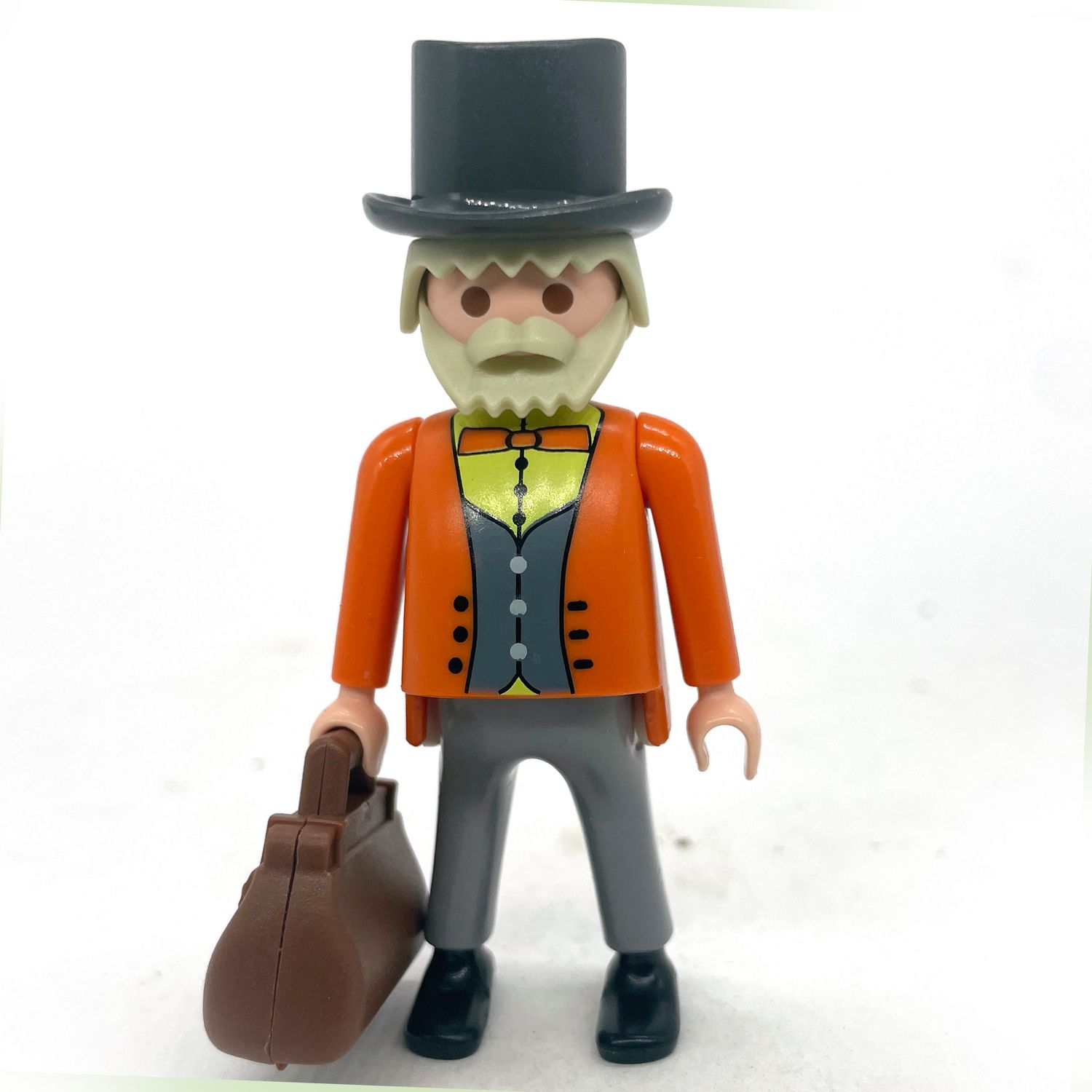 playmobil homme costume orange
