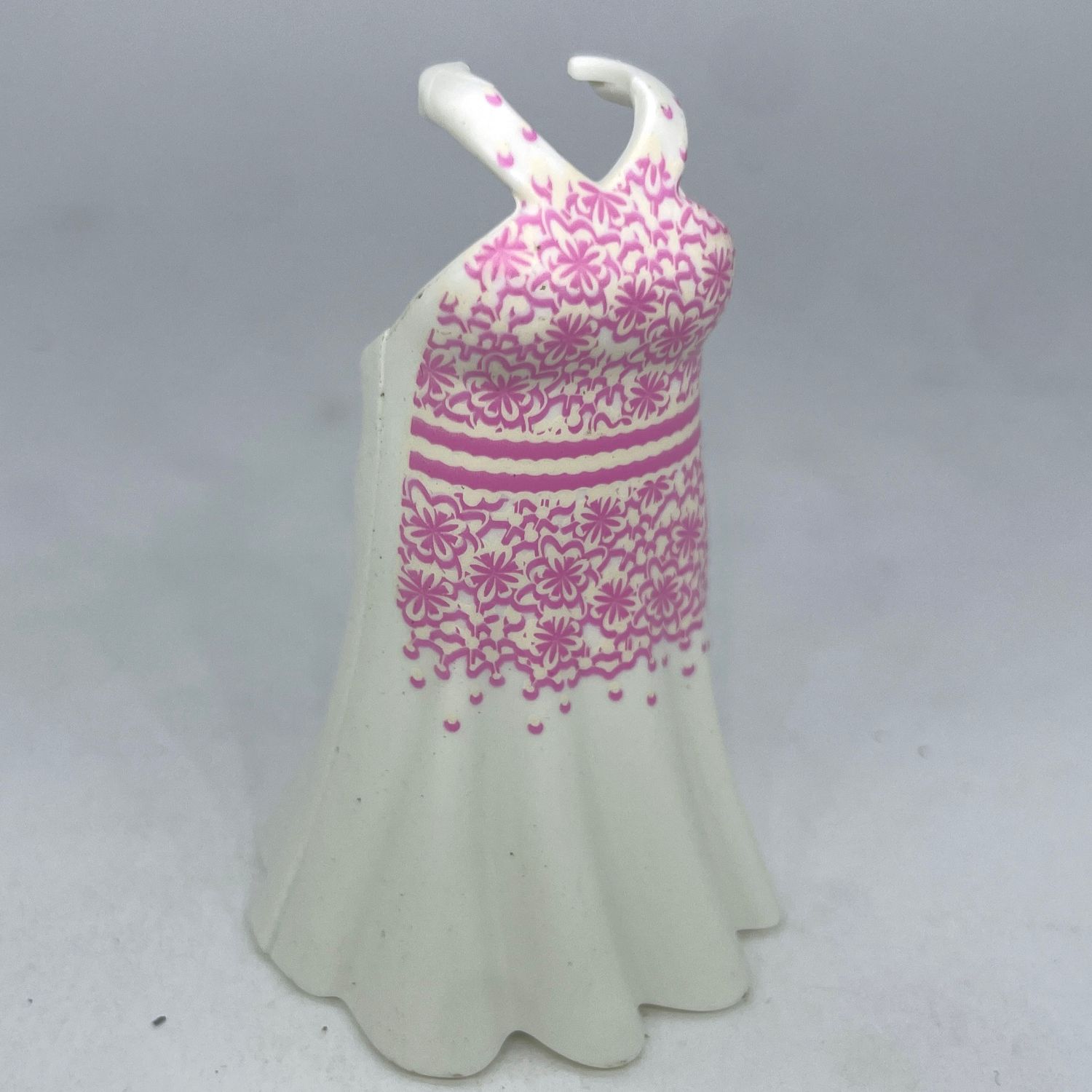 playmobil robe à clipser blanche decor rose