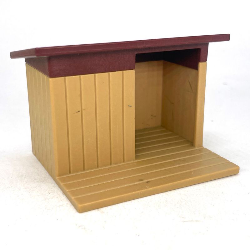 playmobil niche de chien rectangle