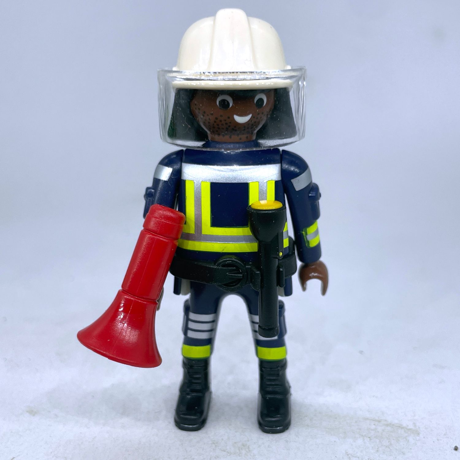 playmobil pompier black