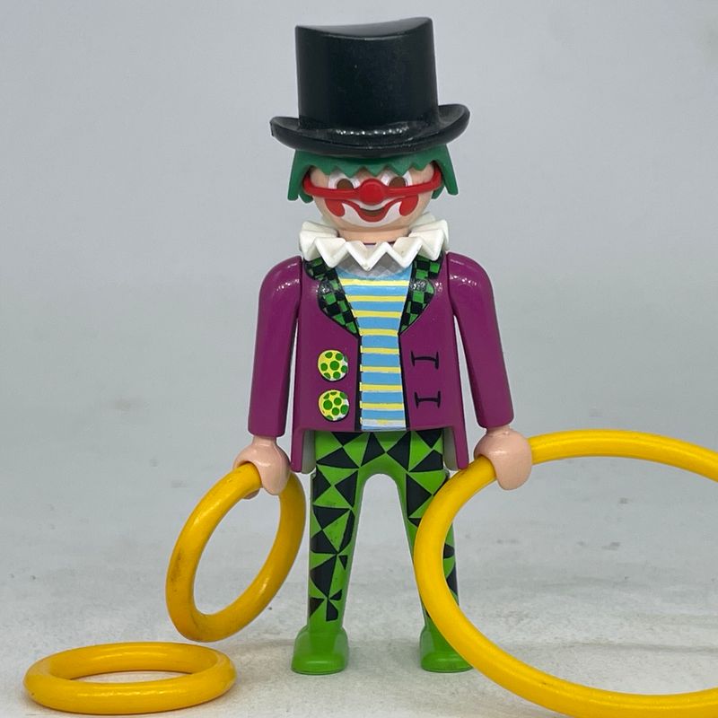 playmobil clown violet aux anneaux playmobil clown violet aux anneaux