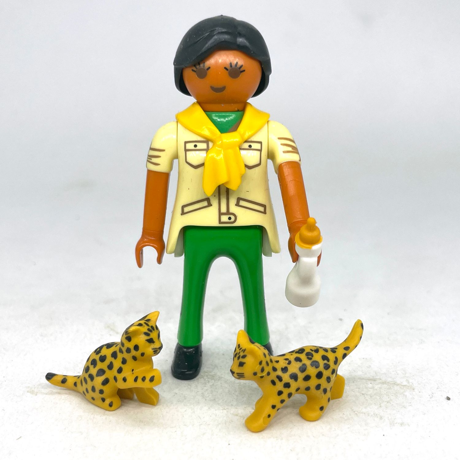 playmobil vétérionaire bébé guépard