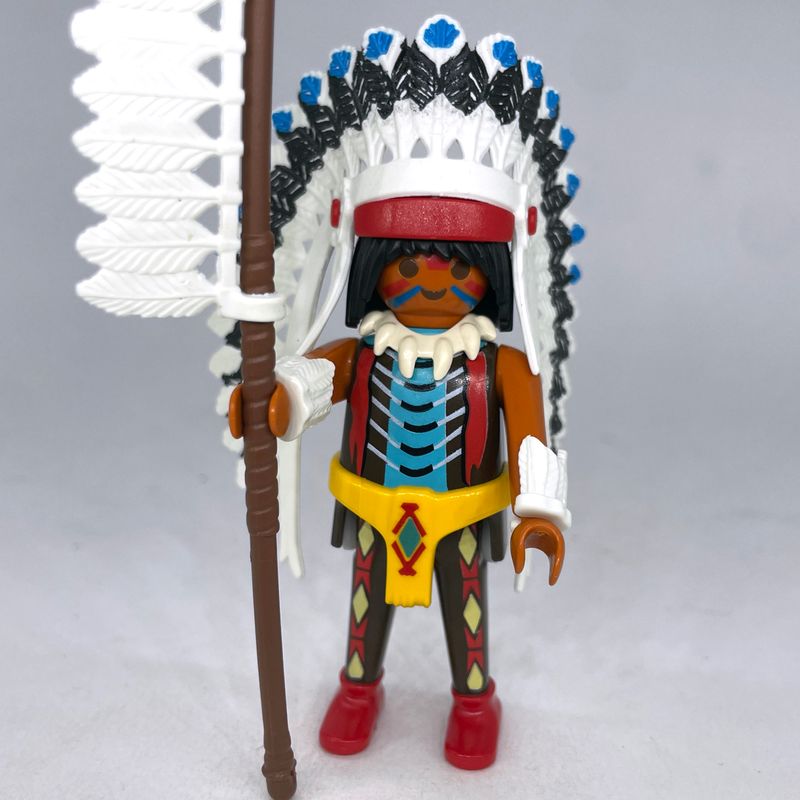 playmobil chef indien prestige