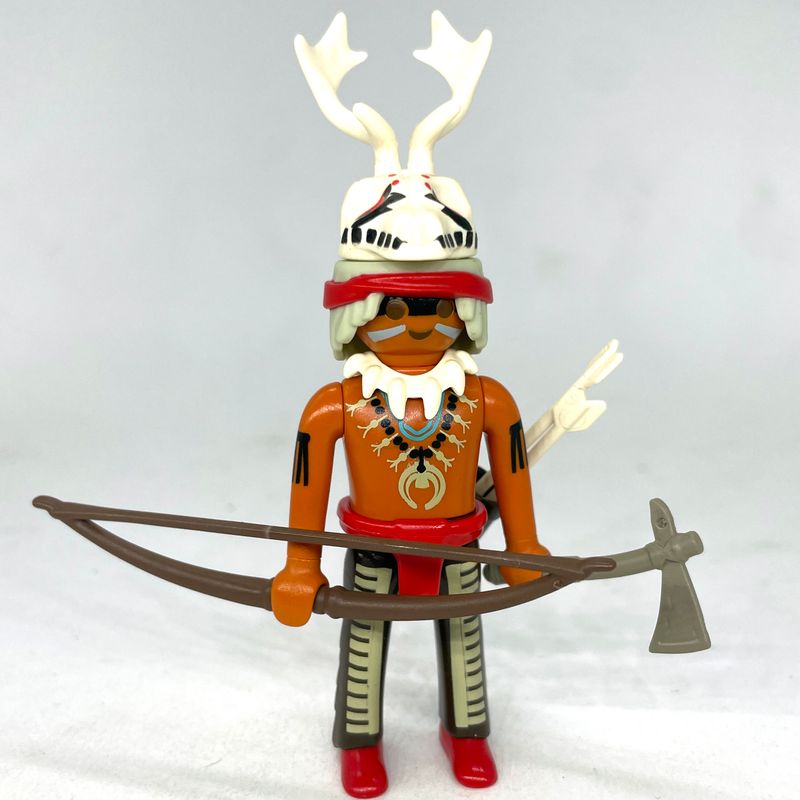 playmobil indien aux cornes