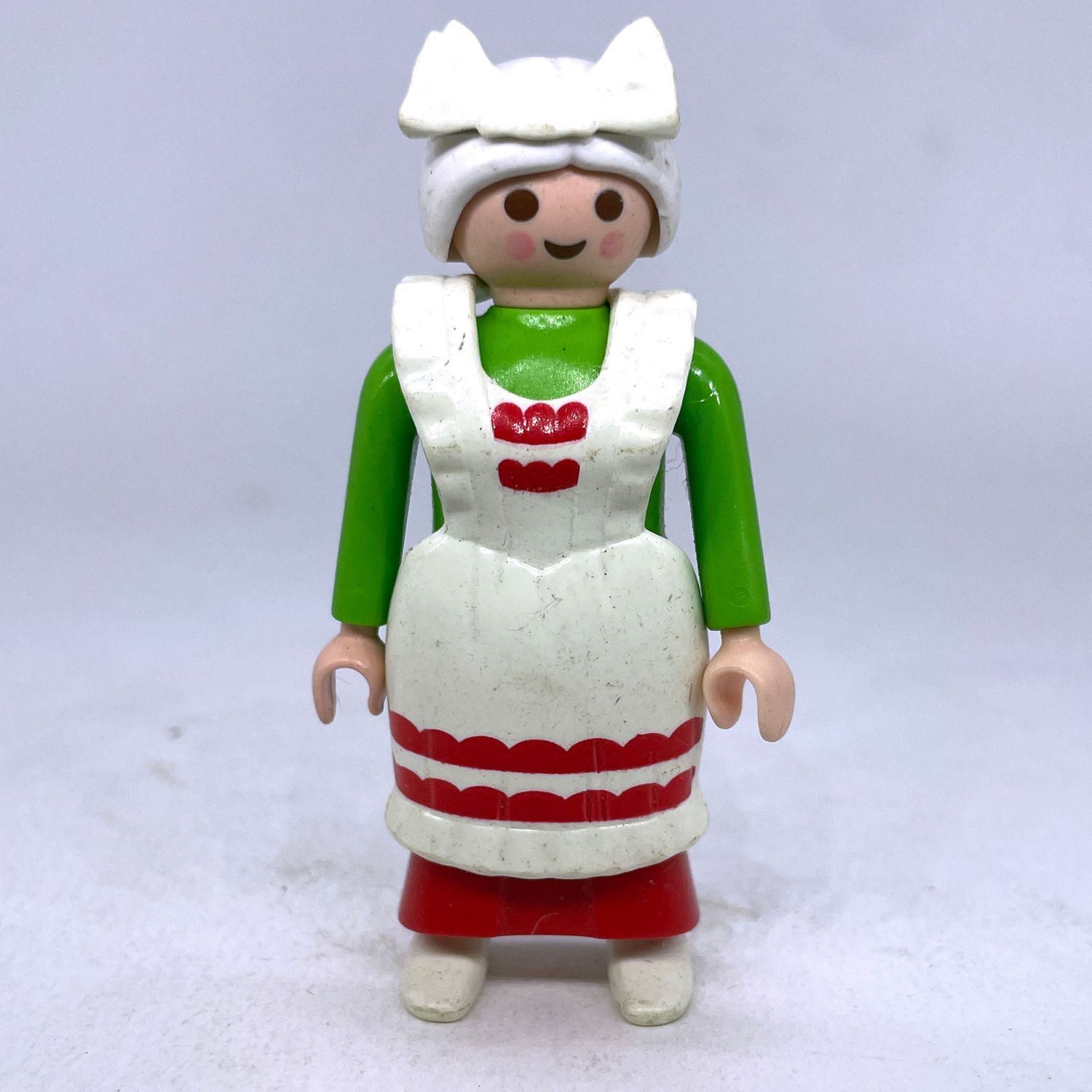 playmobil servante 1900 verte