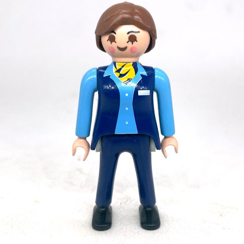 playmobil femme hôtesse d'accueil playmobil femme hôtesse d'accueil