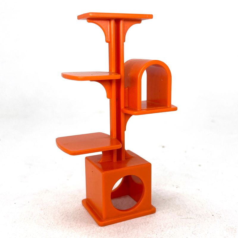 playmobil arbre à chat orange