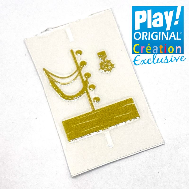 playmobil plastron officier or playmobil plastron officier or