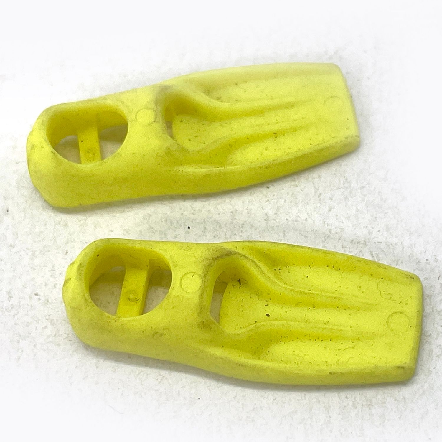 playmobil palmes de plongée jaune fluo