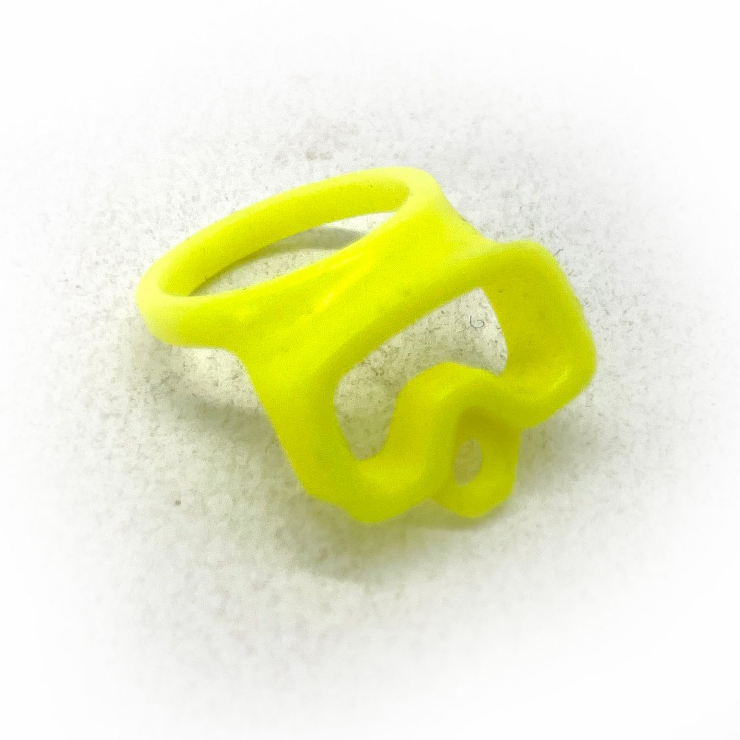 playmobil masque de plongée jaune fluo