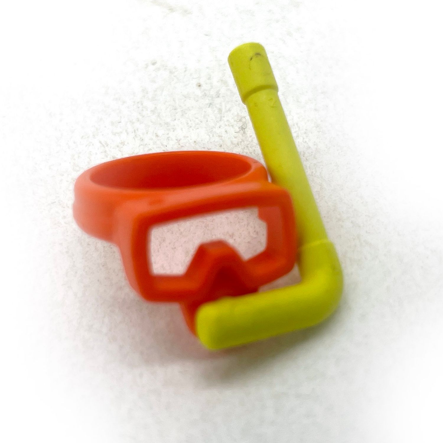 playmobil masque de plongée orange 3