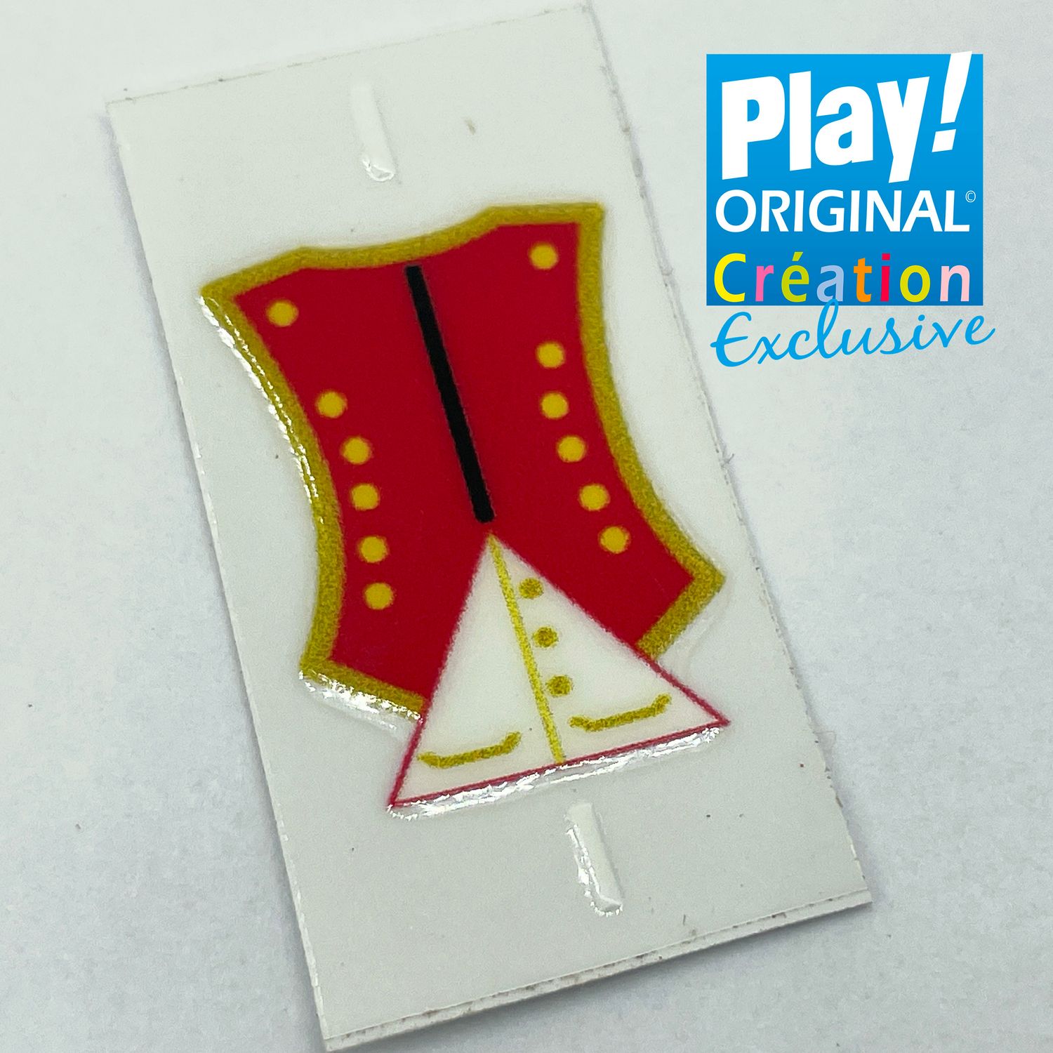 playmobil plastron napoleonien rouge