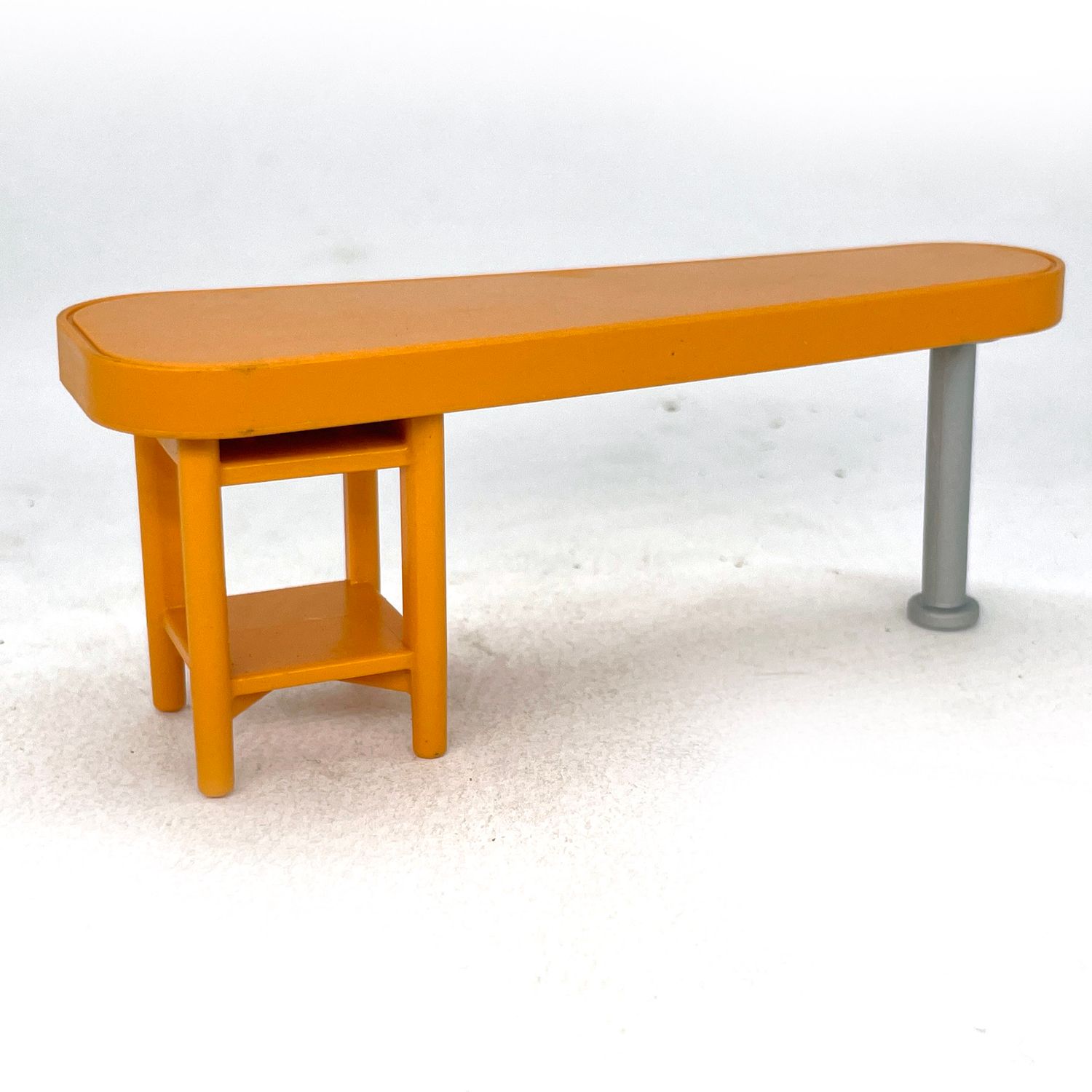 playmobil bureau établi orange