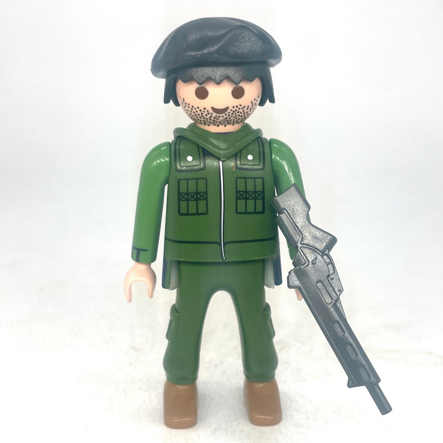 playmobil soldat actuel kaki 2