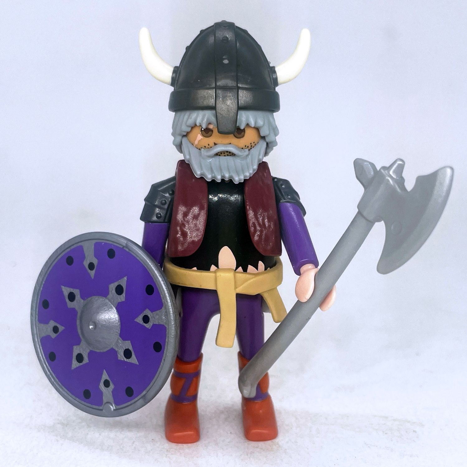 playmobil barbare viking violet