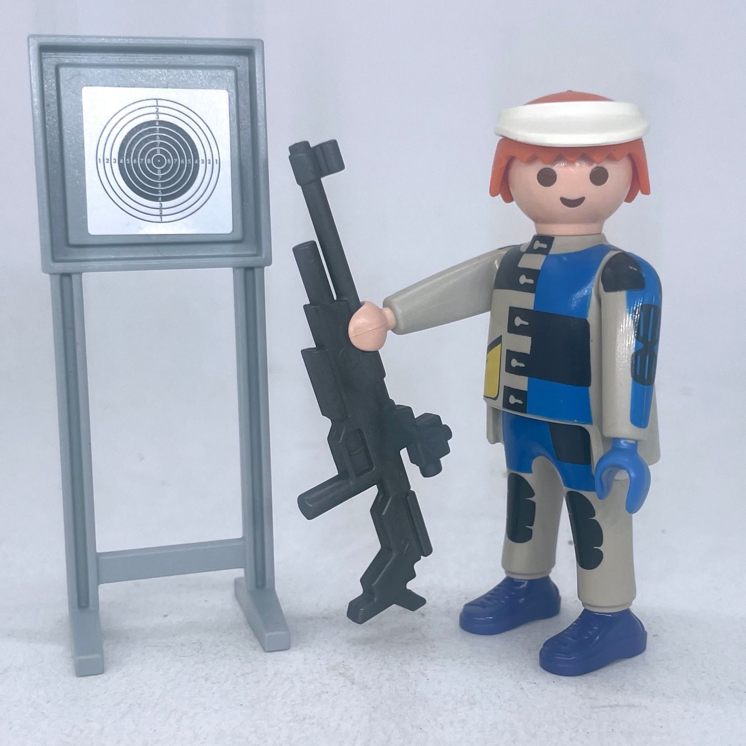 playmobil tireur d'élite sportif
