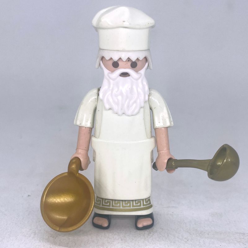 playmobil cuisinier en blanc playmobil cuisinier en blanc