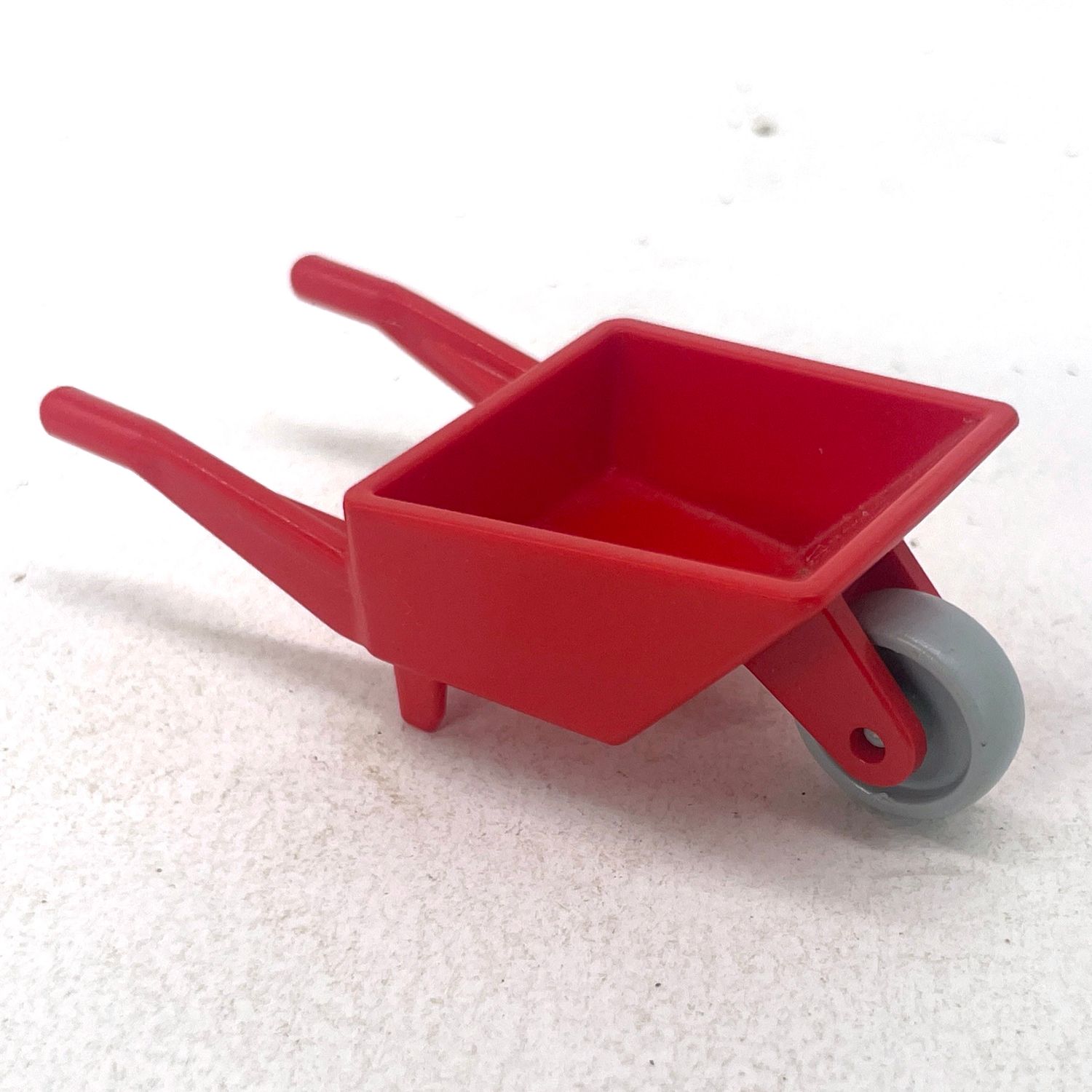 playmobil brouette enfant rouge