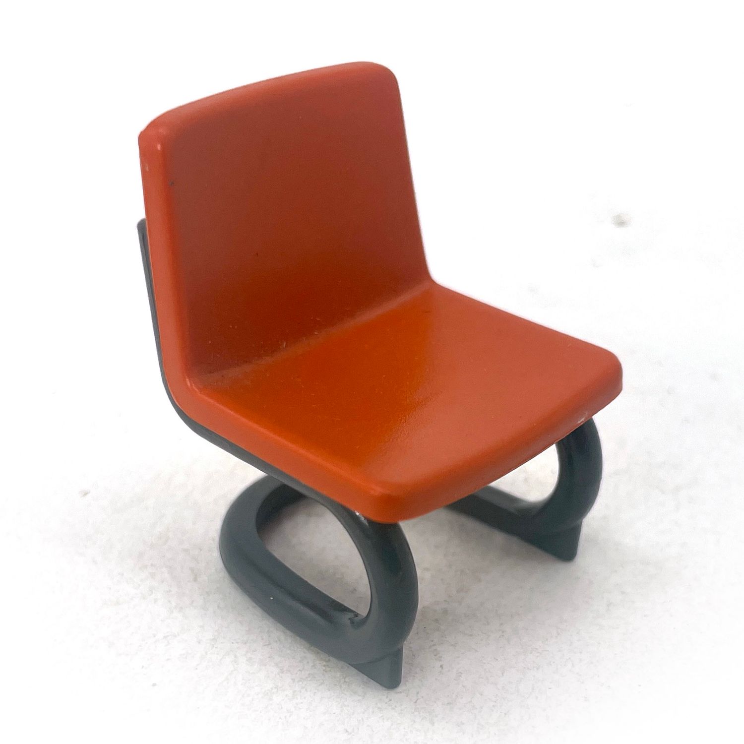 playmobil chaise moderne marron