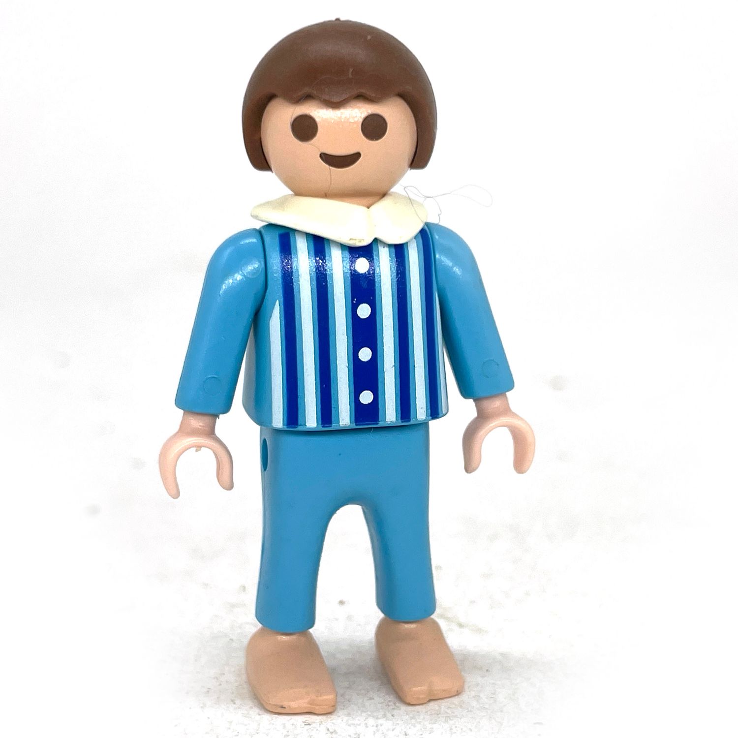playmobil enfant en pyjama bleu