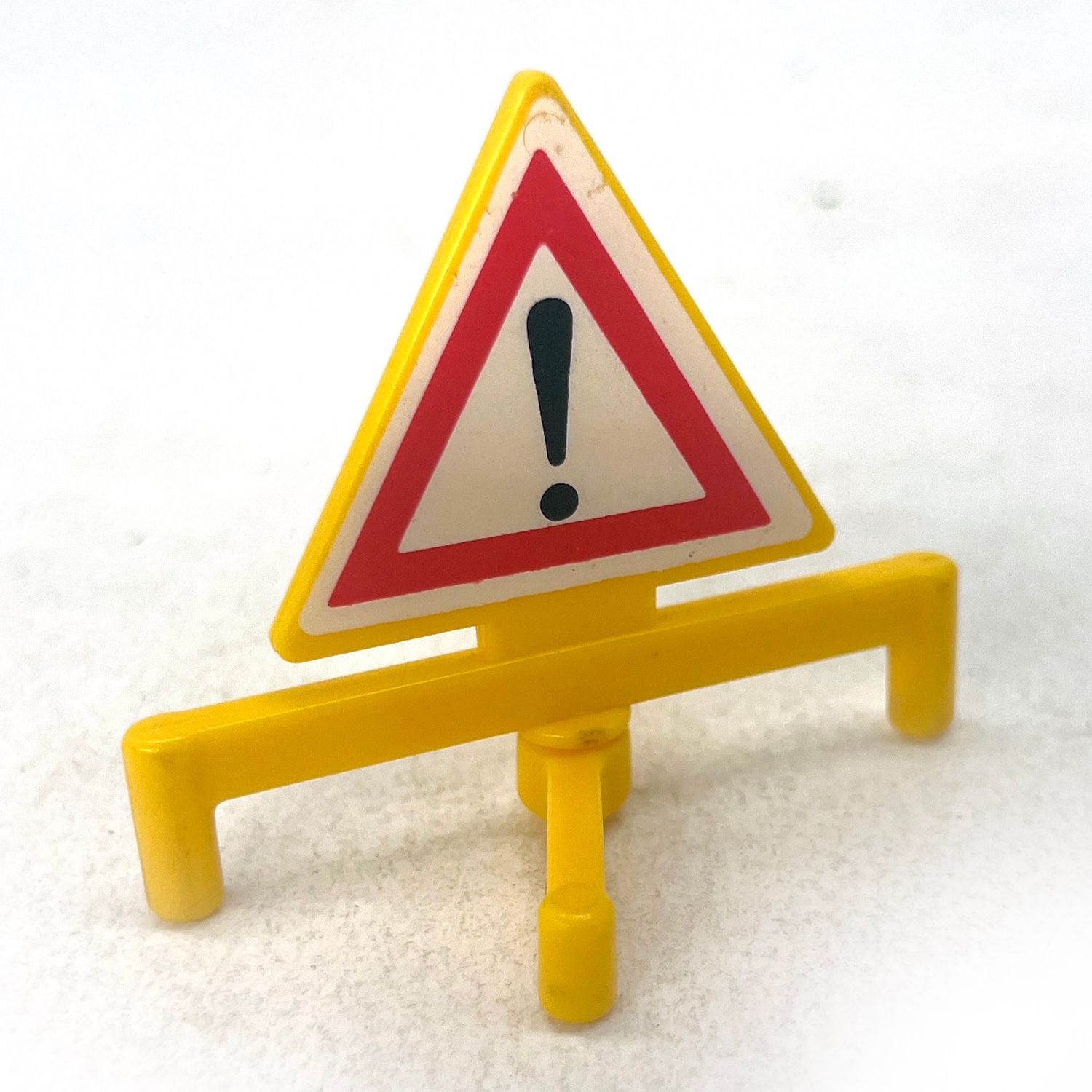 playmobil panneau attention travaux