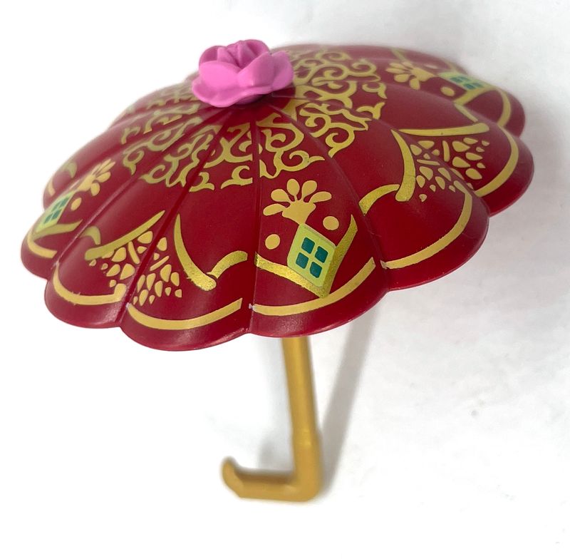 playmobil parapluie ombrelle hindoue