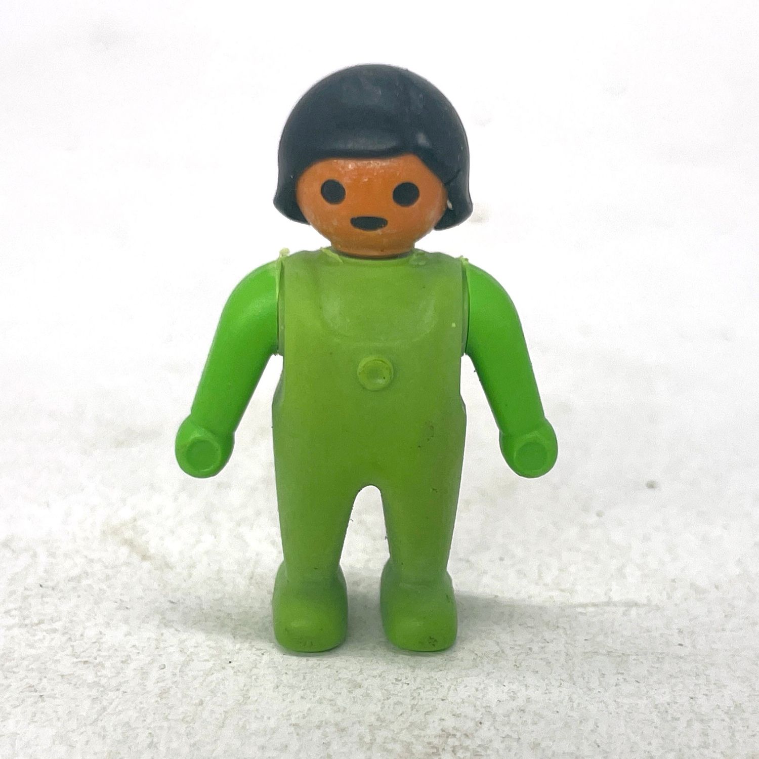 playmobil bébé vert vintage