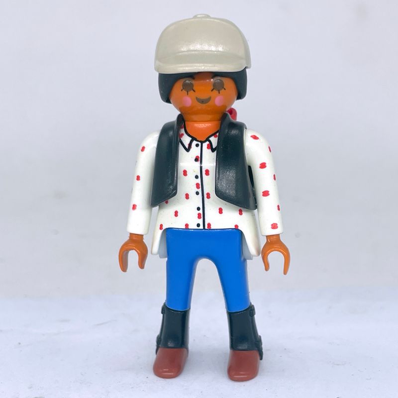 playmobil cavalière bronzée playmobil cavalière bronzée