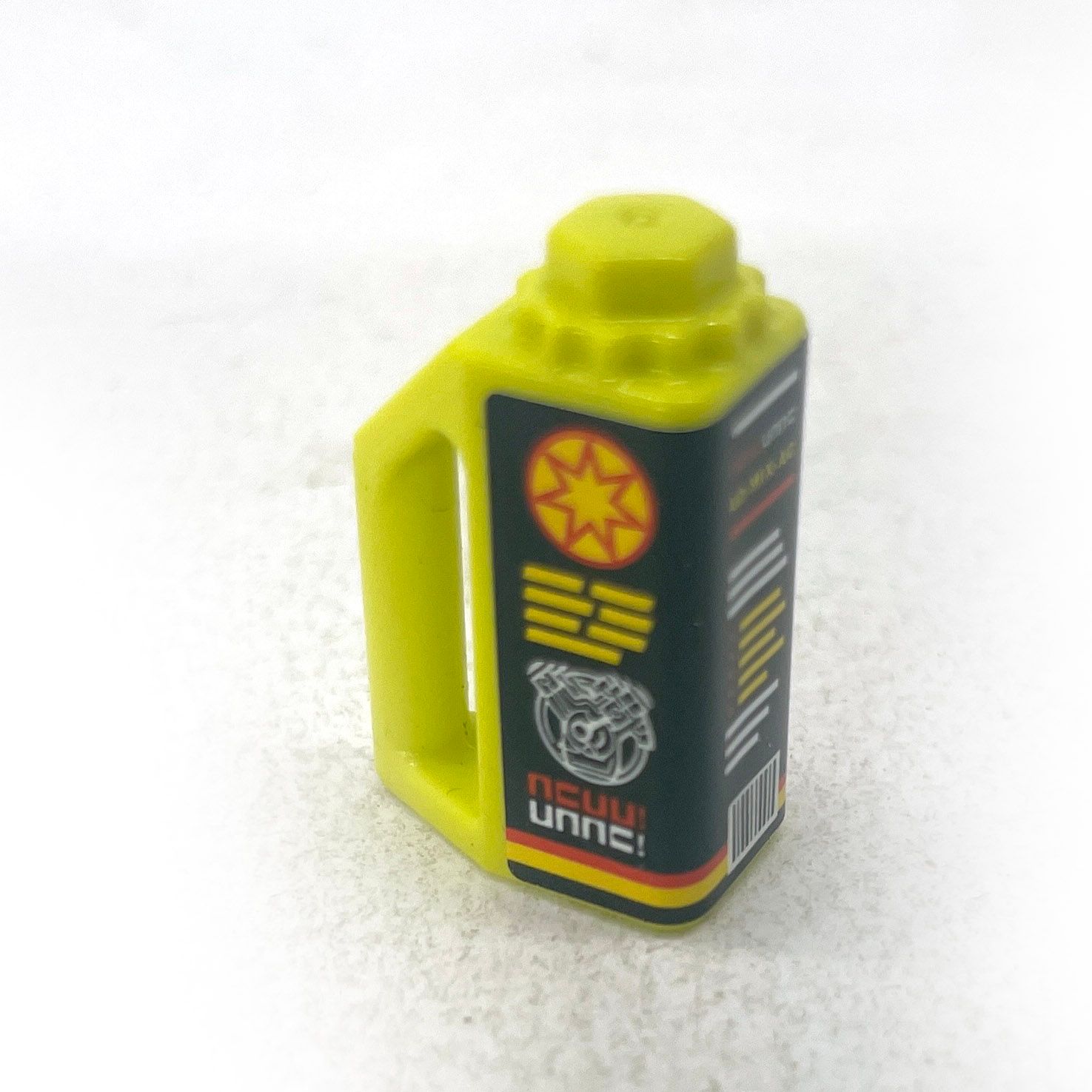 playmobil bidon d'huile jaune