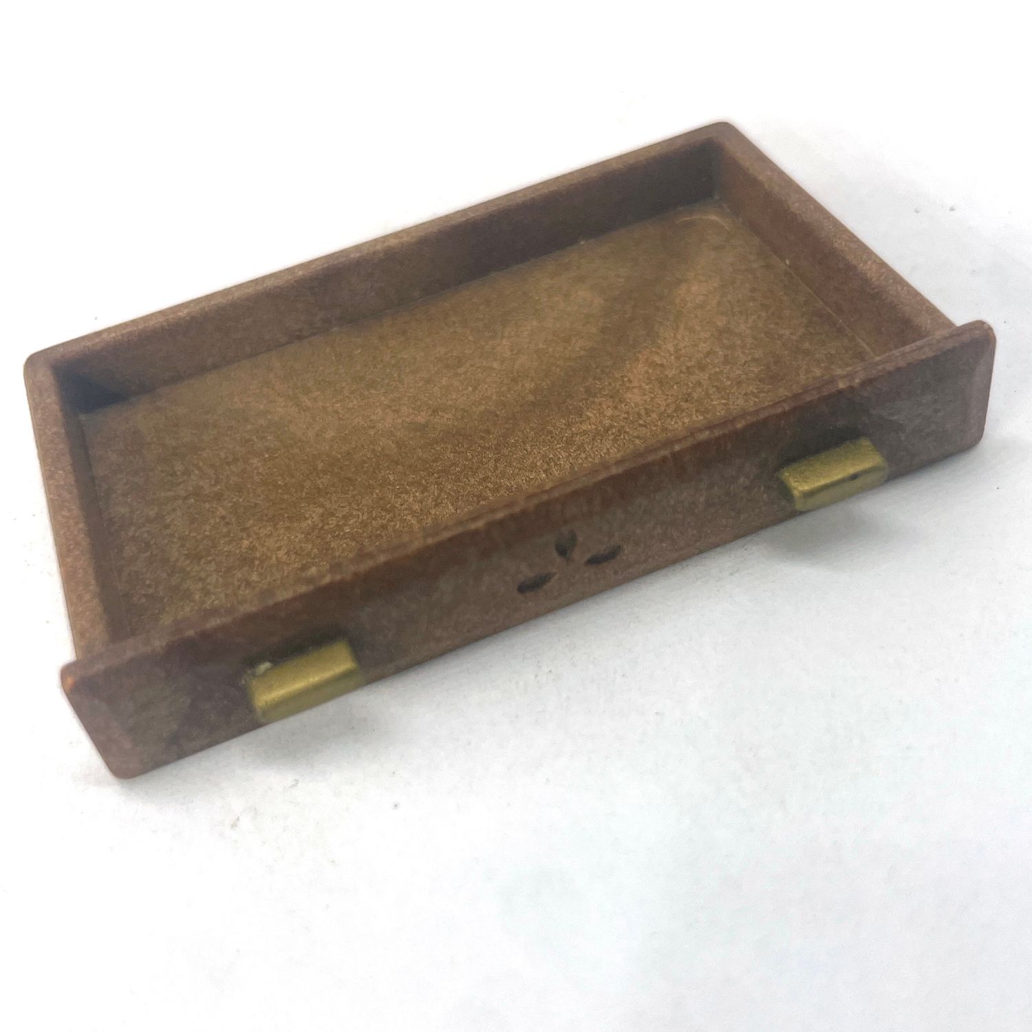 playmobil tiroir plat marron