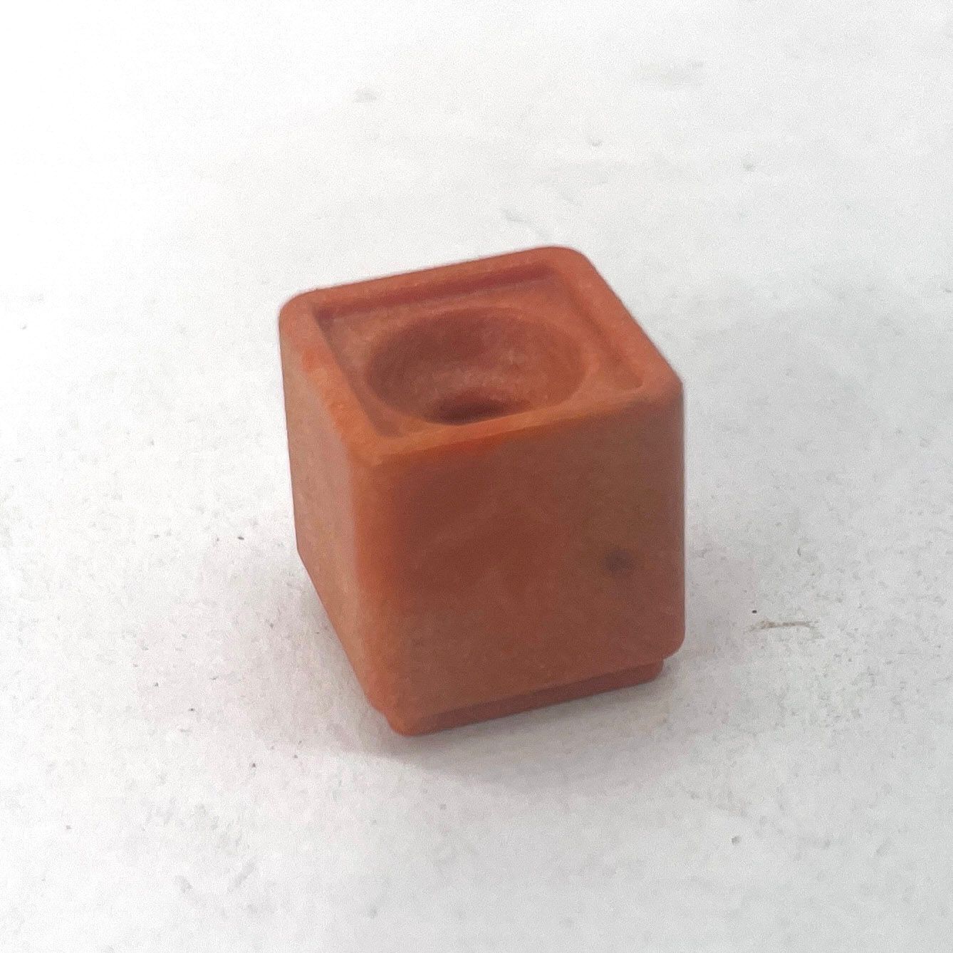 playmobil pot de fleur petit carré marron