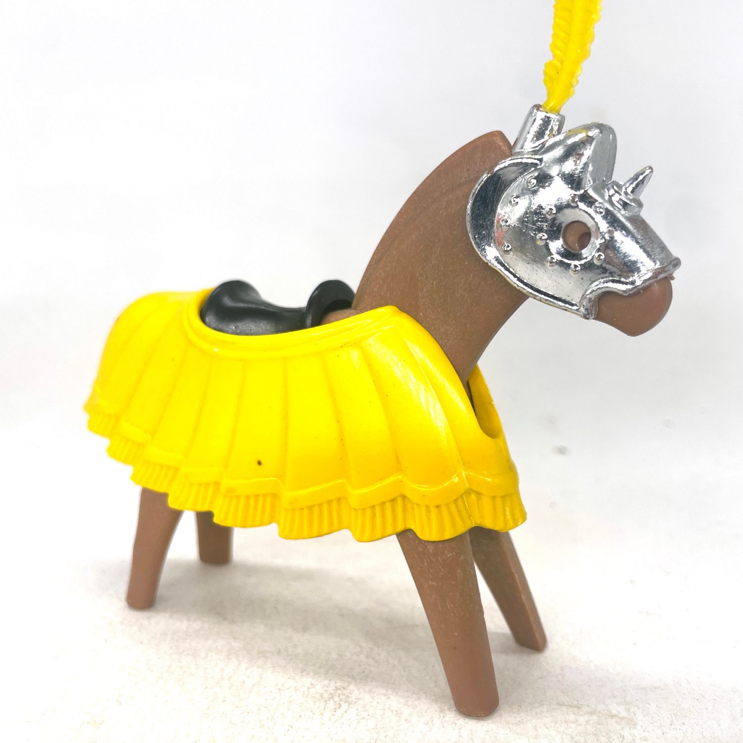 playmobil cheval apparat jaune vintage