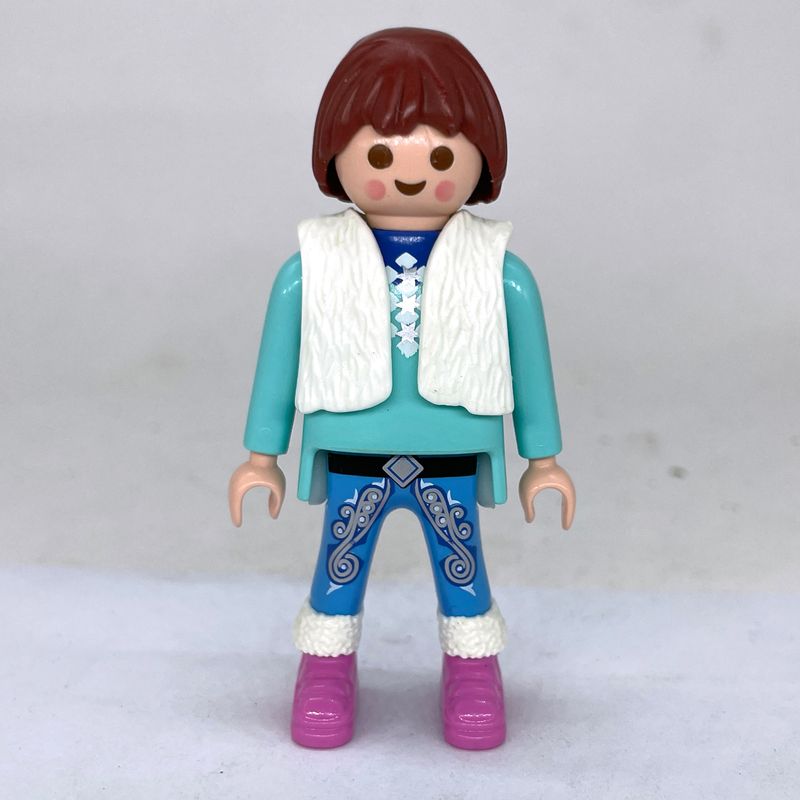 playmobil jeune homme hiver