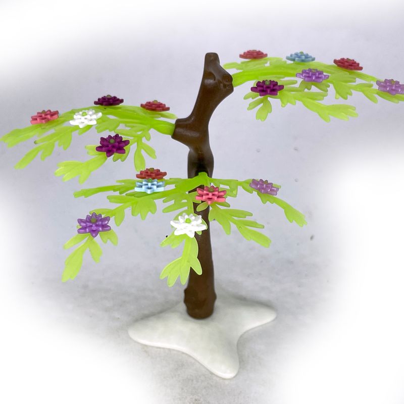playmobil arbre d'hiver