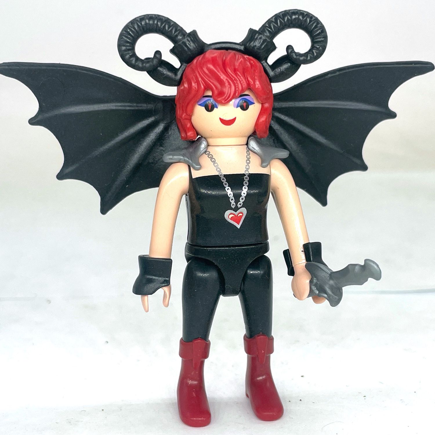 playmobil fée cornue noire S27