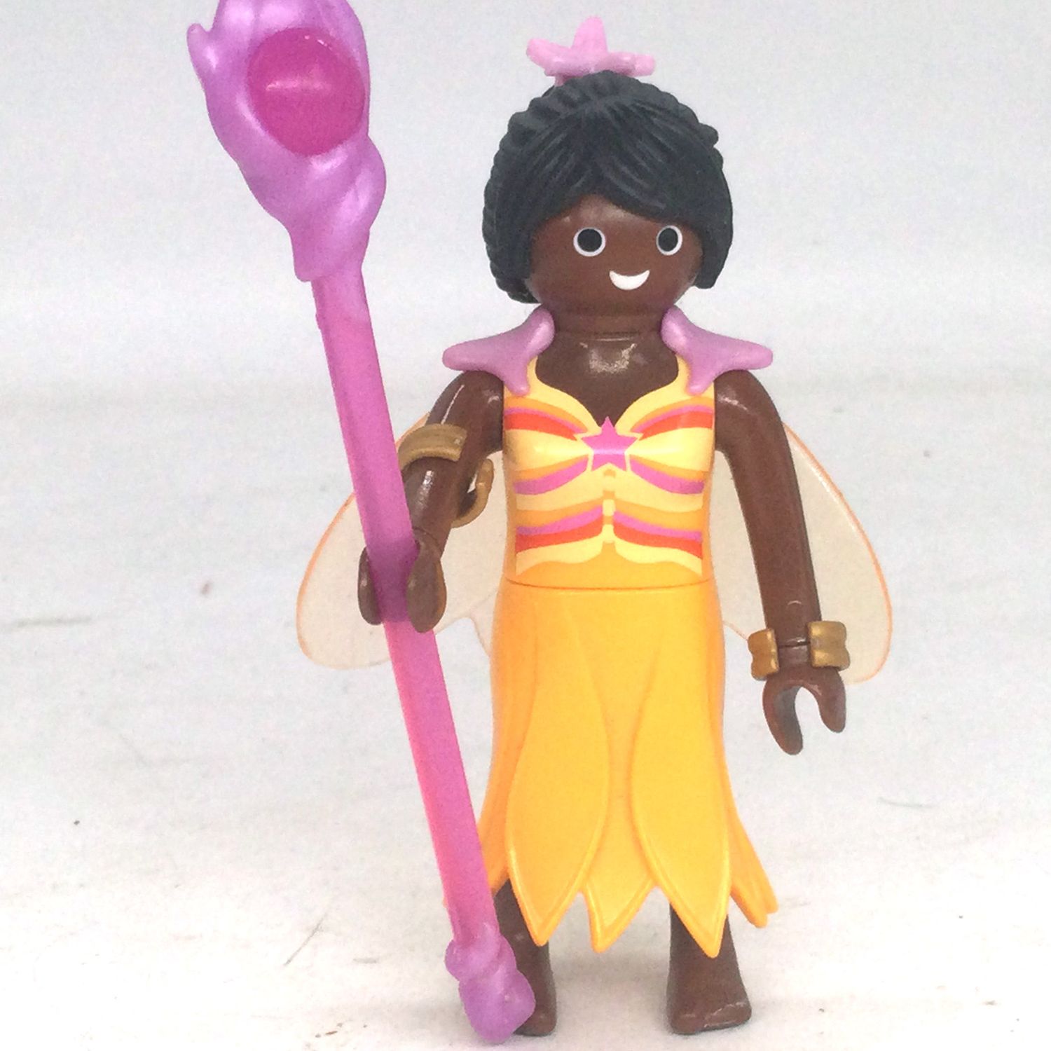 playmobil fée black et jaune