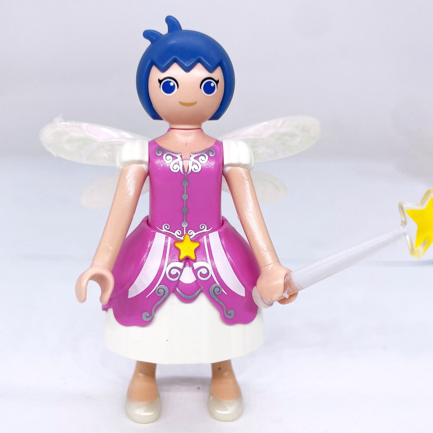 Playmobil fée rose super4 2