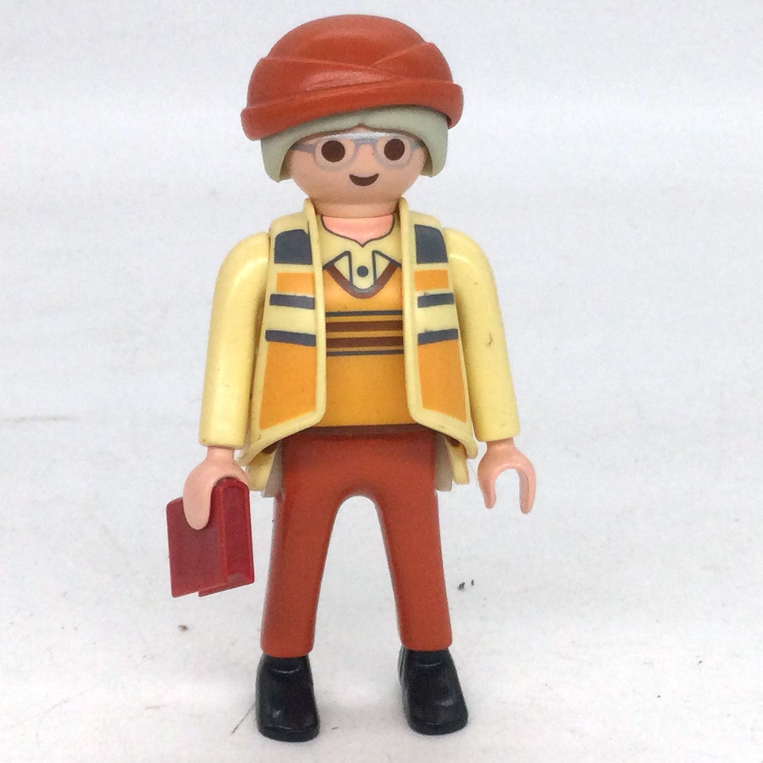 playmobil grand mère orangée
