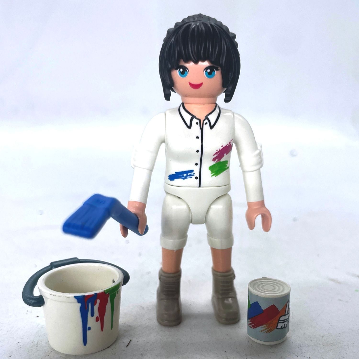 Playmobil femme peintre en bâtiment S24