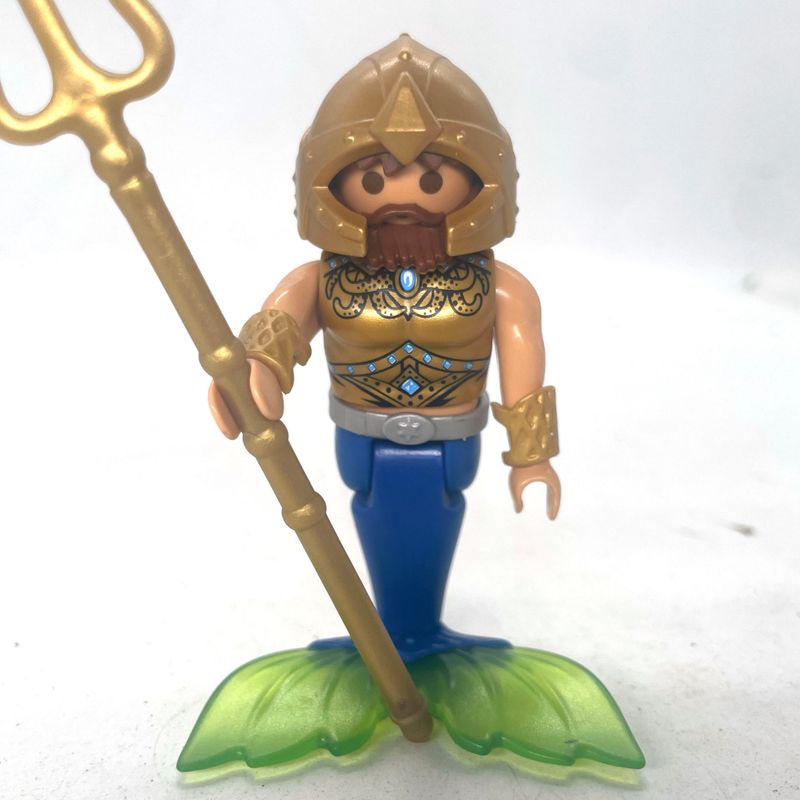 Playmobil guerrier sirène or S22