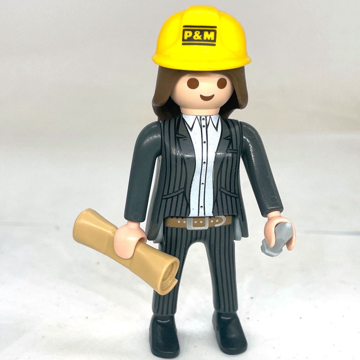 playmobil ingénieur architecte bâtiment S27