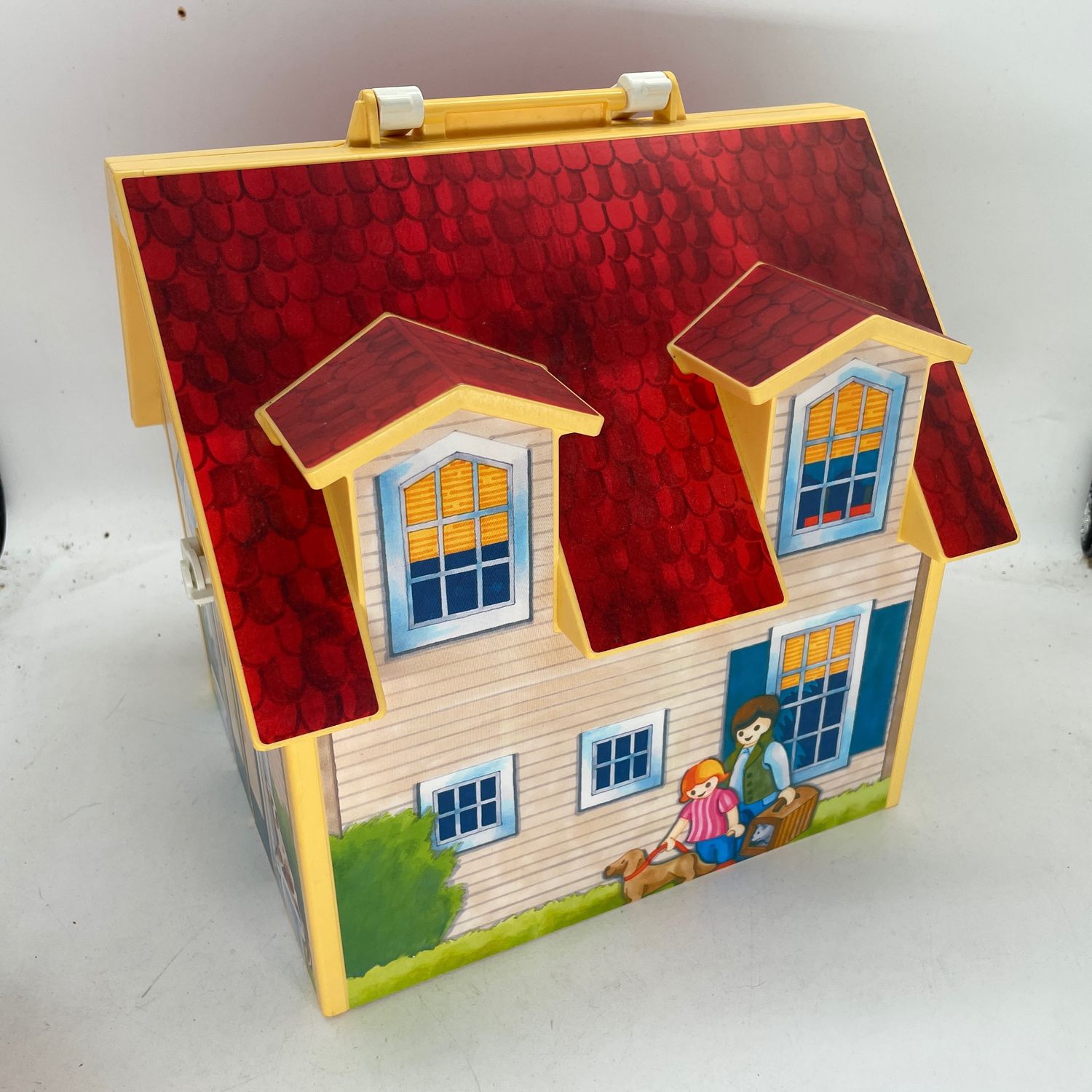 Playmobil maison transportable équipée