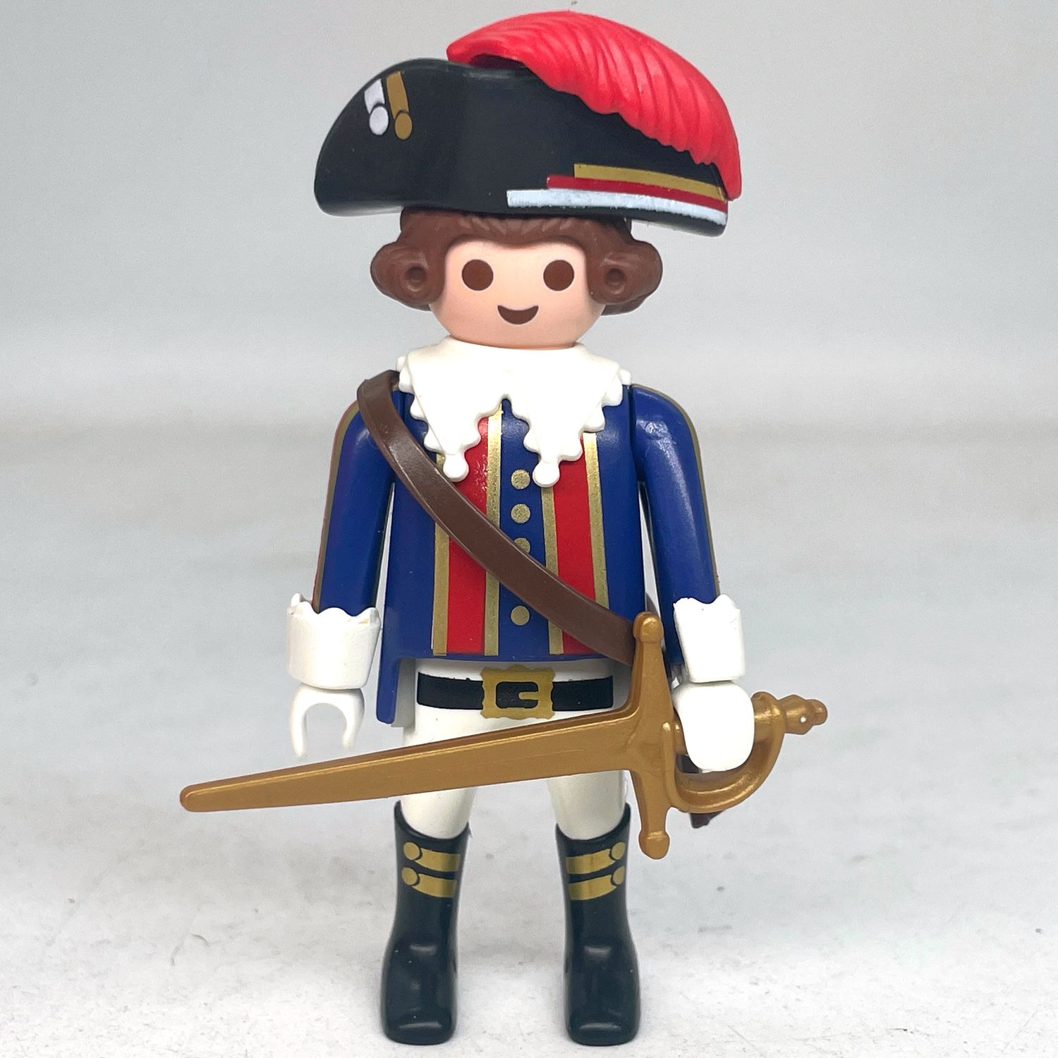 playmobil mousquetaire bleu du roy