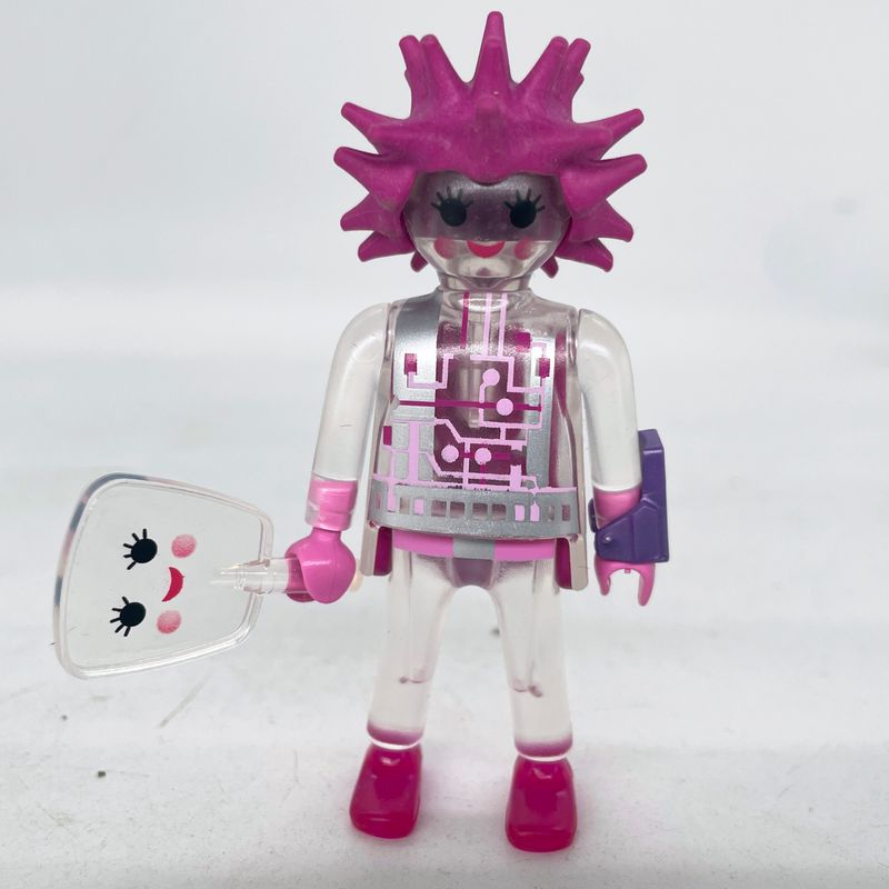 playmobil robot transparent violet S10 playmobil robot transparent violet S10