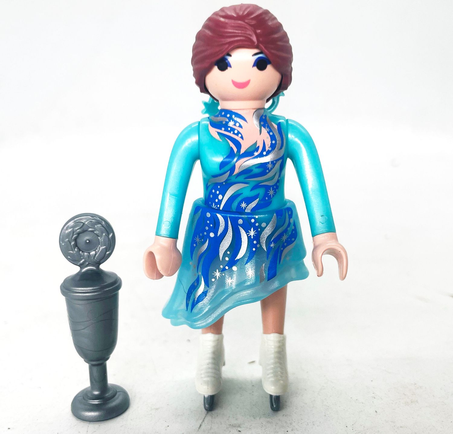 Playmobil patineuse bleu S22