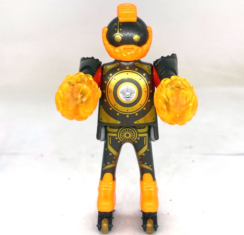 playmobil robot cuivre et roux S27 playmobil robot cuivre et roux S27