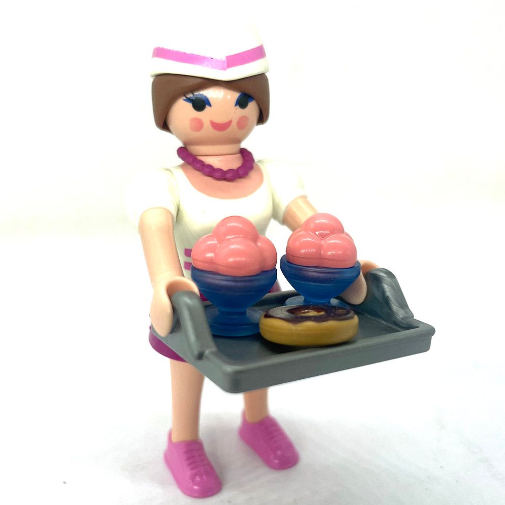playmobil serveuse pâtisserie