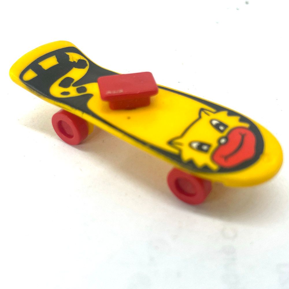playmobil skate jaune