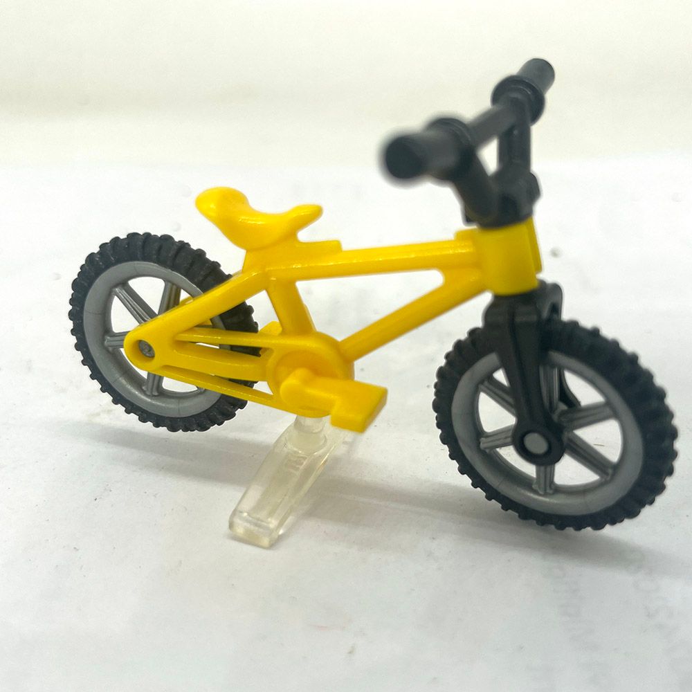 playmobil vélo enfant jaune